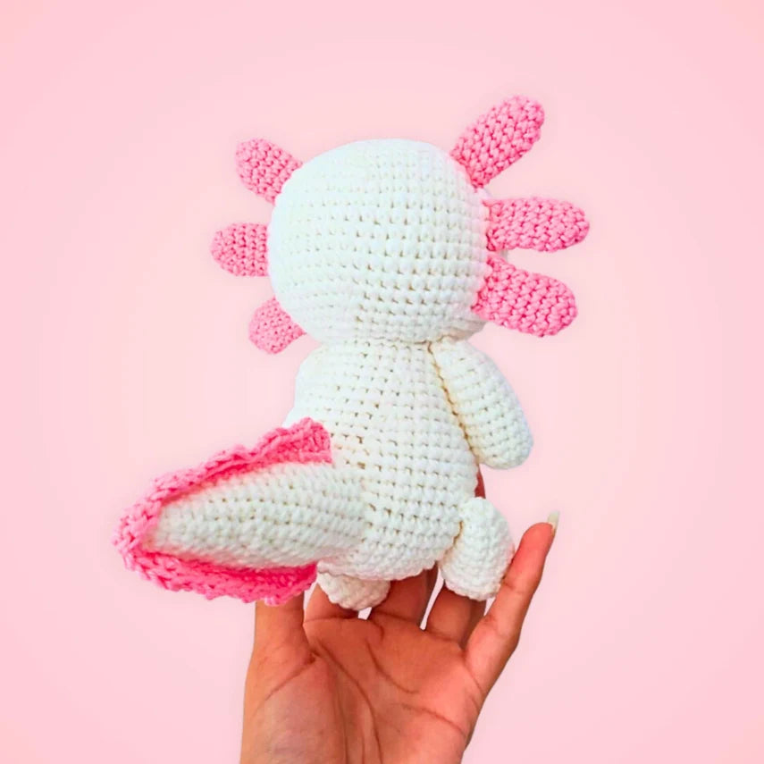 Crochet Valentines Axolotl