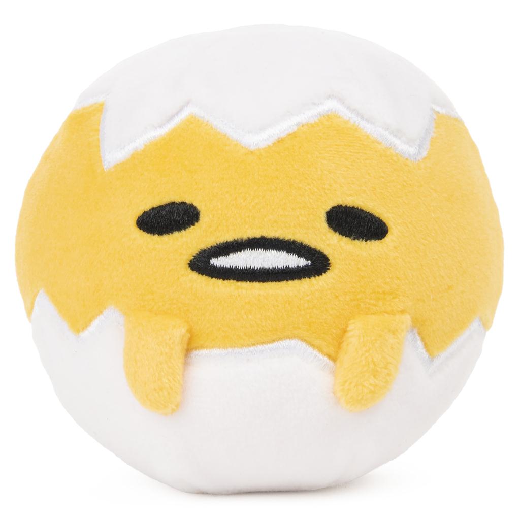 Plush Sanrio Gudetama Round 3.5" (Sold Individually) by Homeportonline