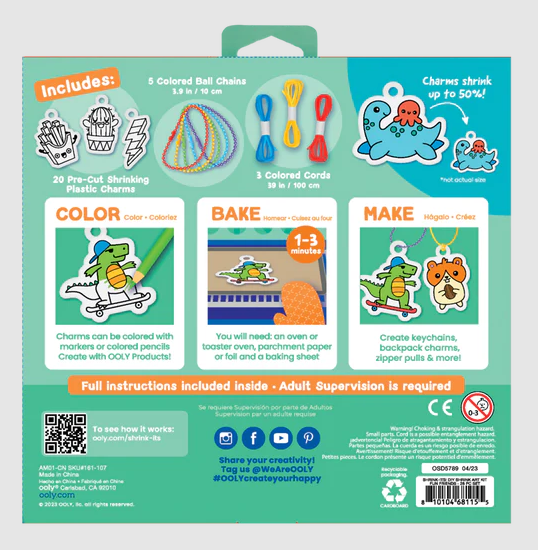 Shrink-Its Kit Connect Fun Friends by Homeportonline