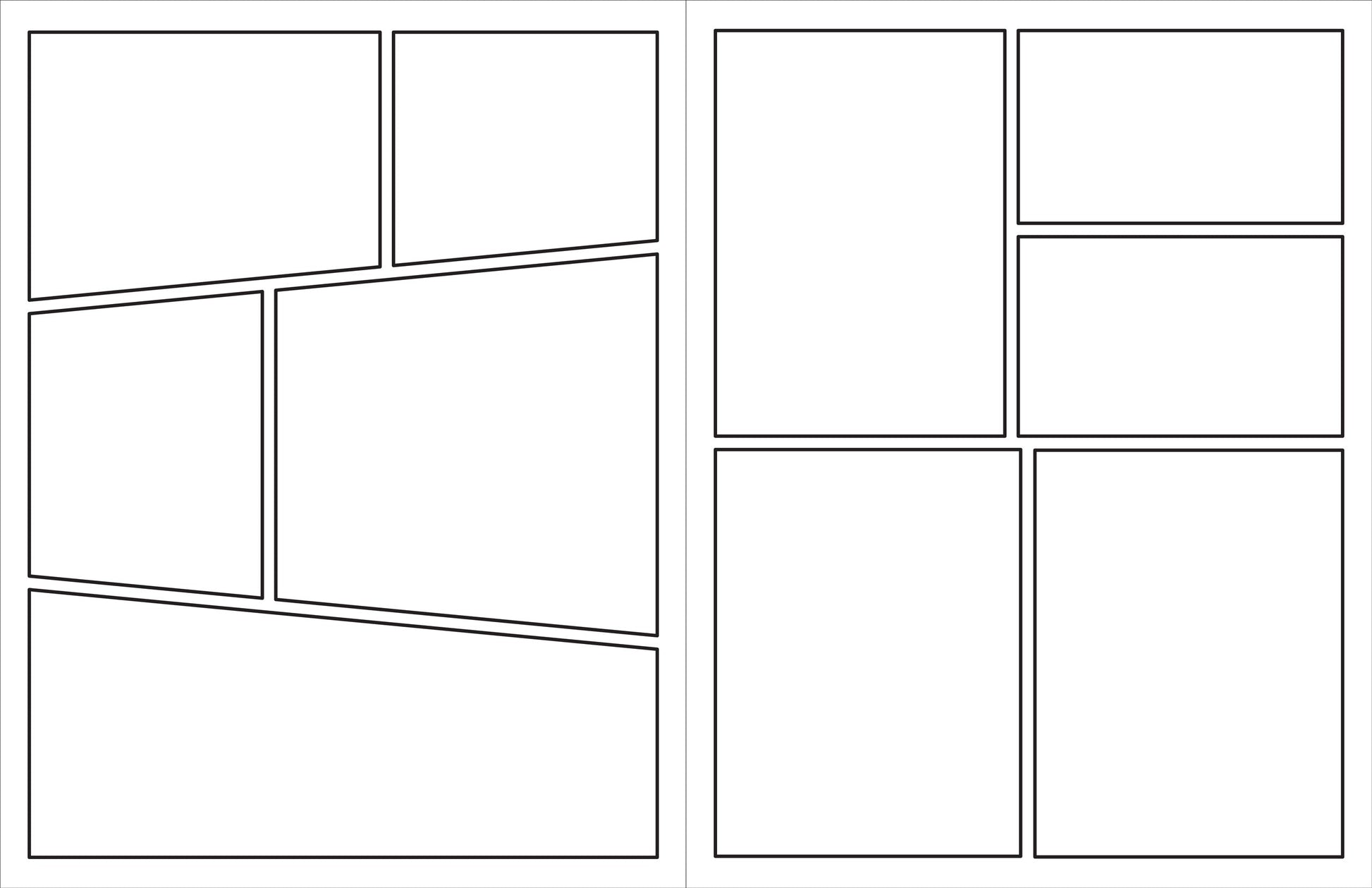Art Center Blank Comic Book 64 Page by Homeportonline