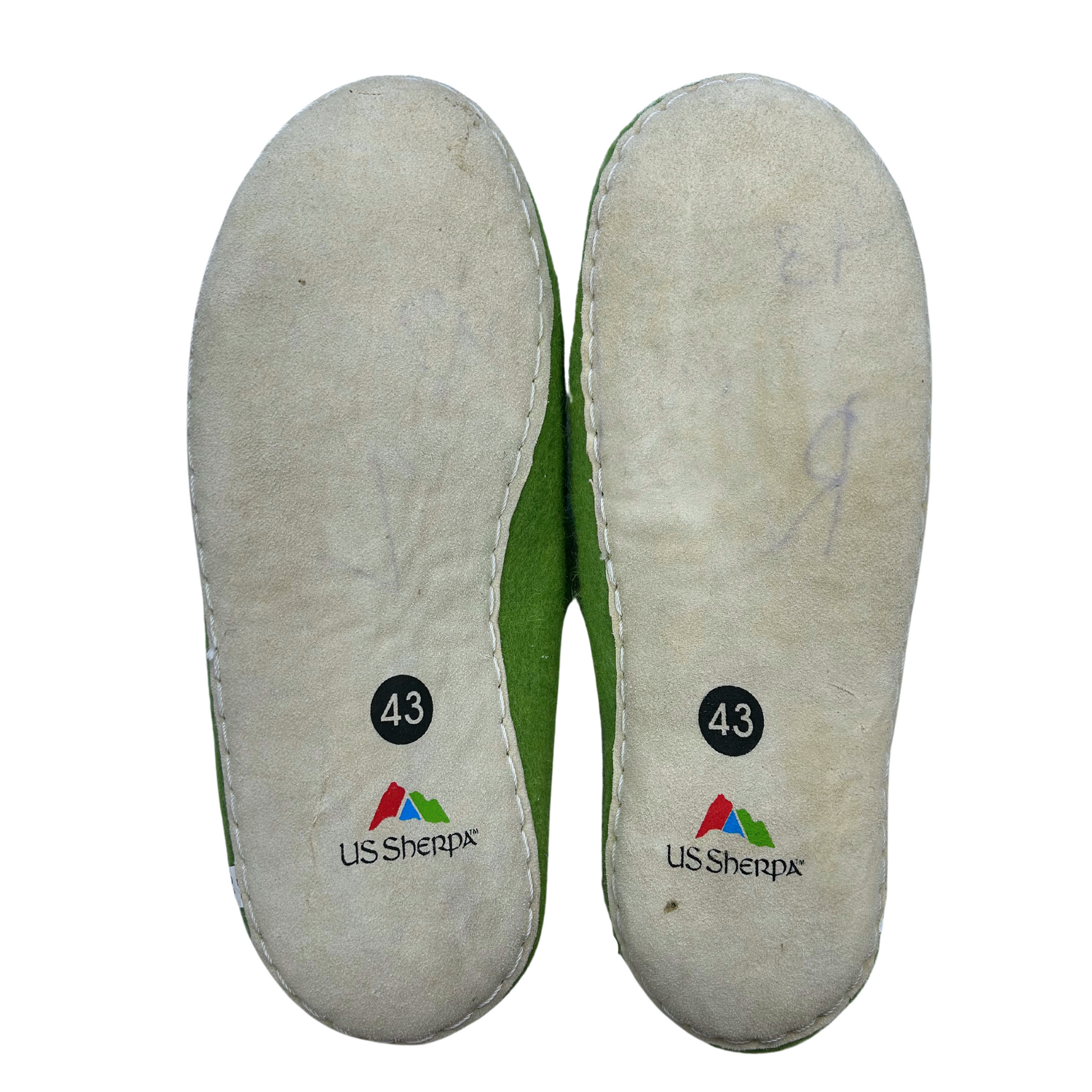 Sherpa Slippers cosmetic blemishes by US Sherpa