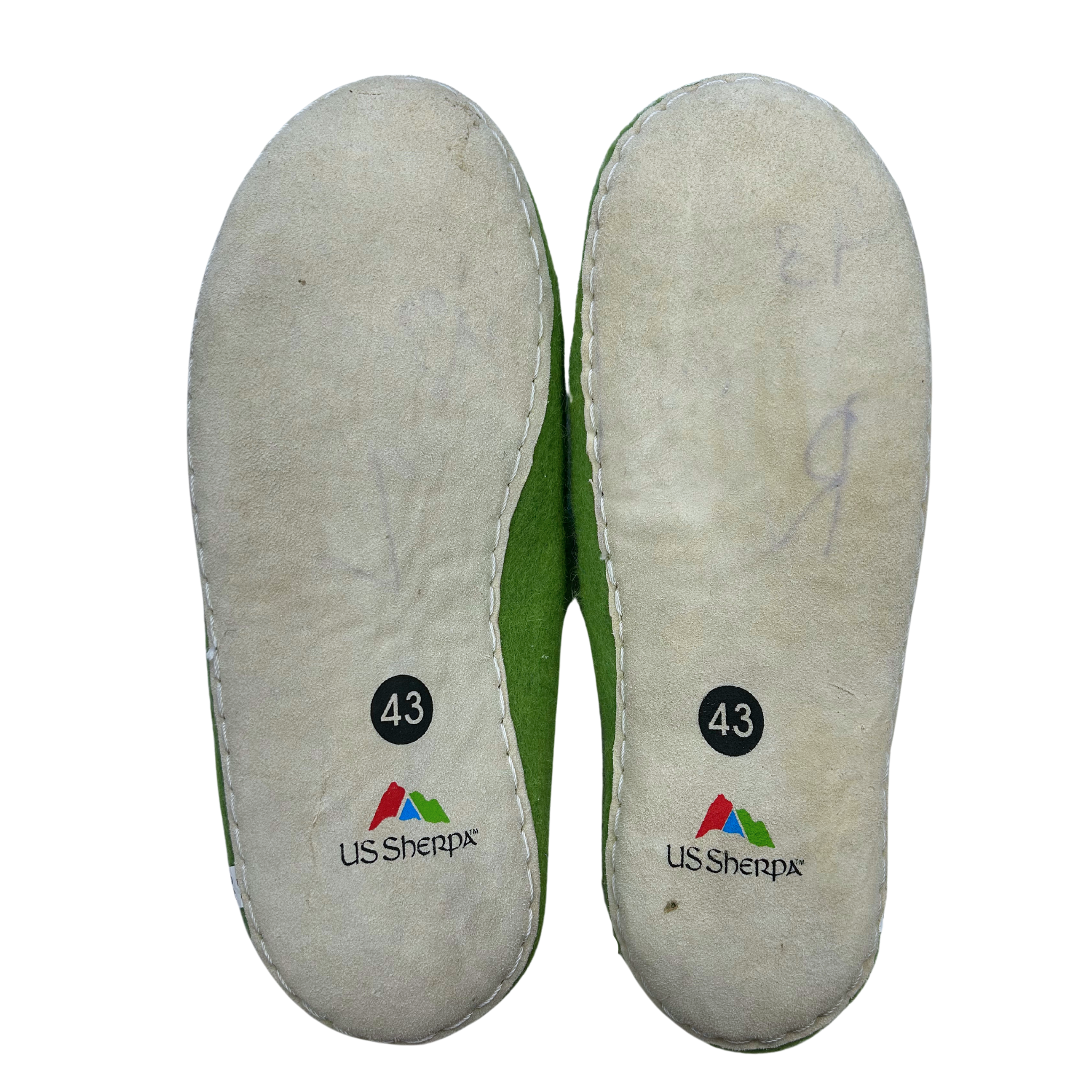 Sherpa Slippers cosmetic blemishes by US Sherpa