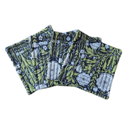 Iron Poppy Floral Quilted Coasters