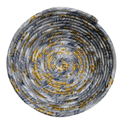 Ferns + Gold Fabric Bowl