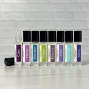Stress Relief Essential Oil Roll-Ons - Blooming Light Botanical Alchemy