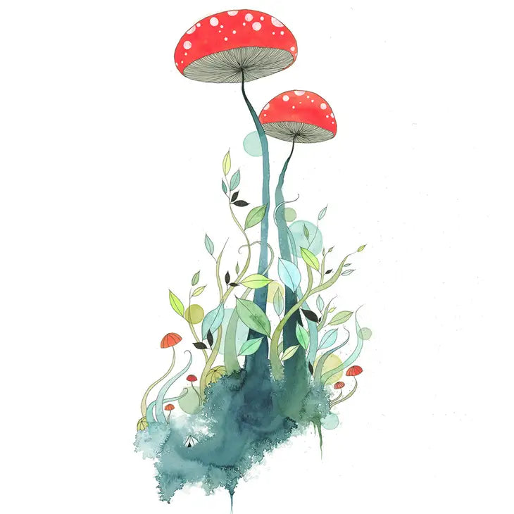 What A Long Strange Trip Its Been- Art Print by Wild Lark