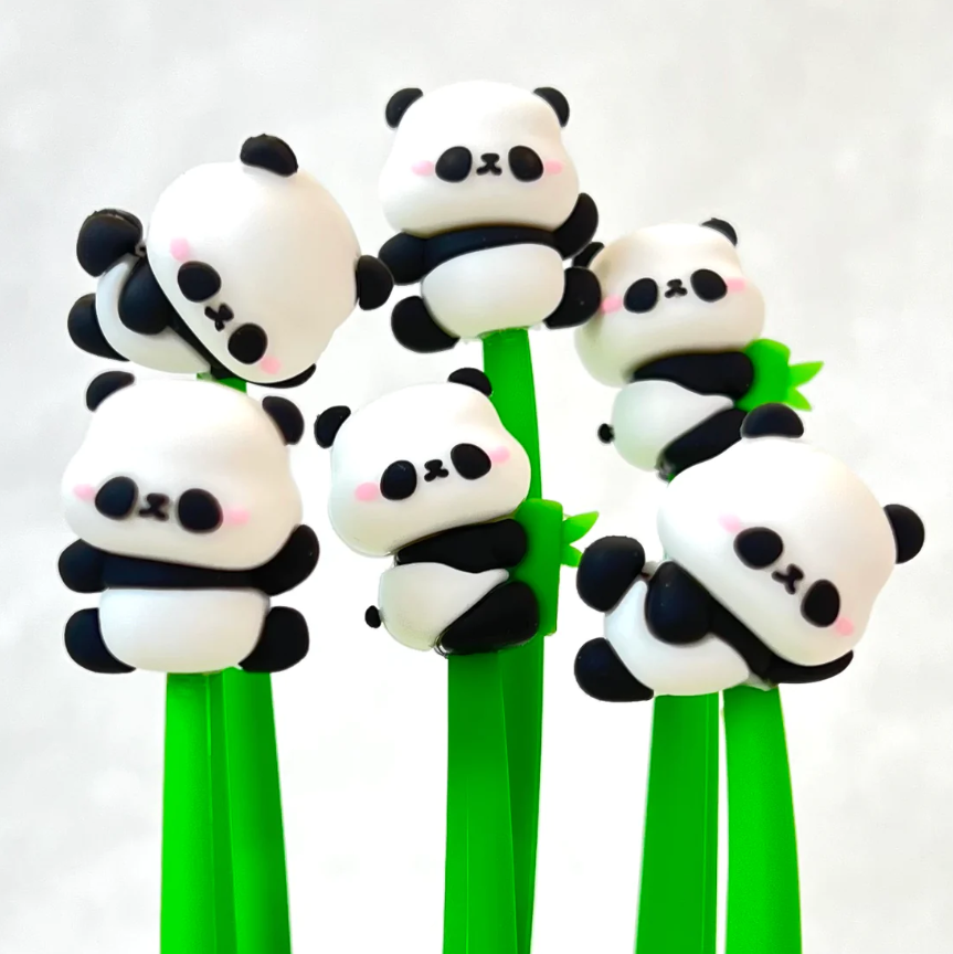 Gel Pen Wiggle Panda (Sold Individually) by Homeportonline