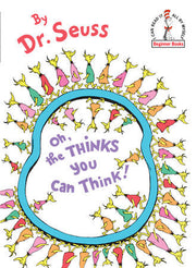Dr. Seuss Book Oh The Thinks You Can Think (7x9 Hardcover) by Homeportonline