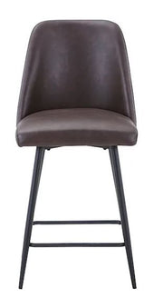 Maddox Counter Stool Dark Brown by Homeportonline