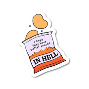 Snacks in Hell Sticker