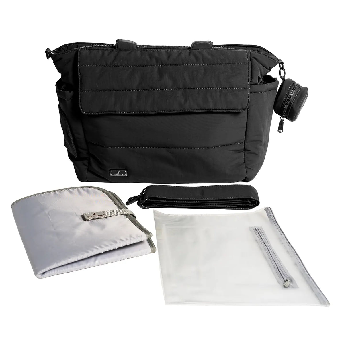 Babbleroo Puffer Diaper Tote Bag