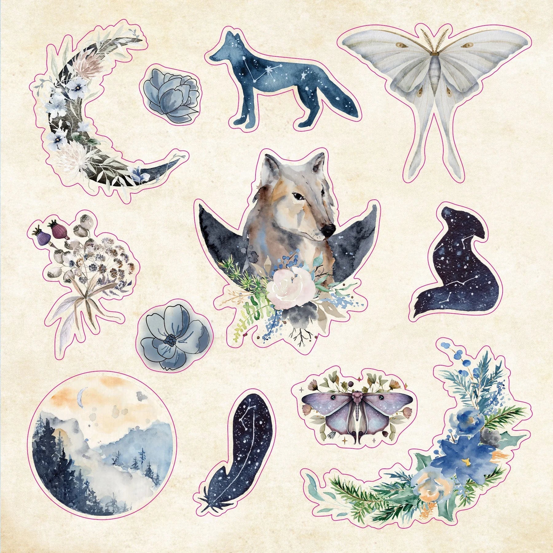 Sticker Book Celestial Wonders by Homeportonline