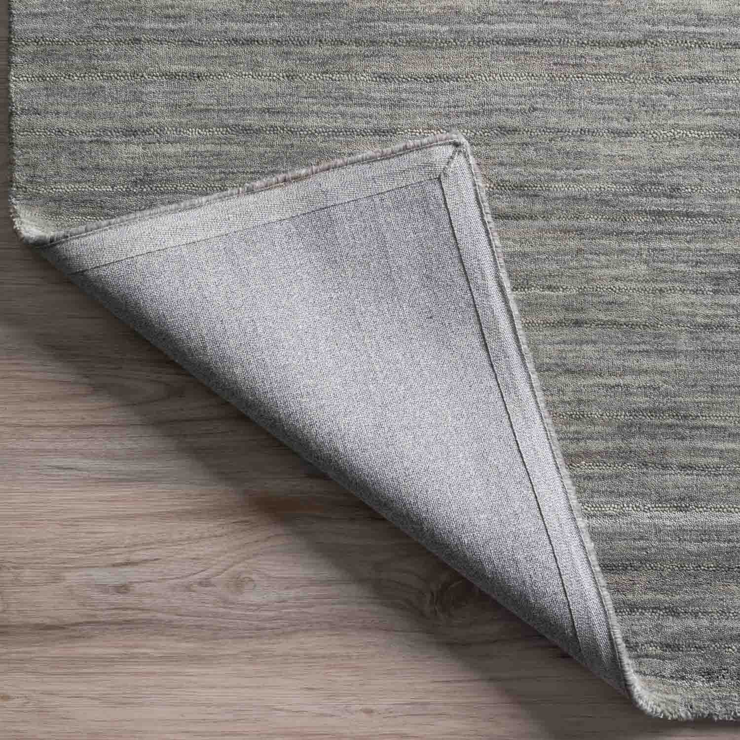 Rafia Rug Charcoal 5' X 7'6" by Homeportonline