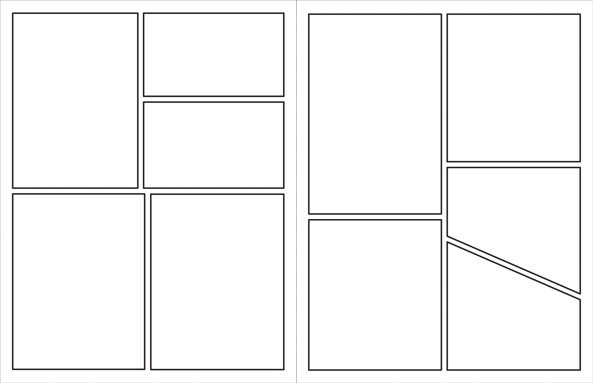 Art Center Blank Comic Book 64 Page by Homeportonline