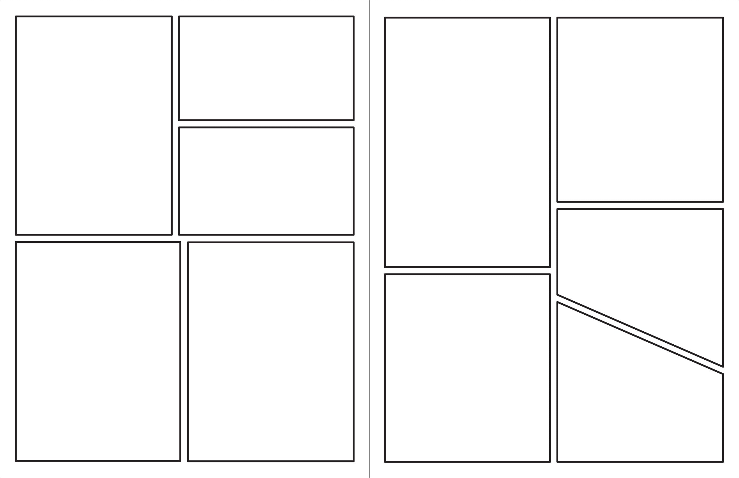 Art Center Blank Comic Book 64 Page by Homeportonline