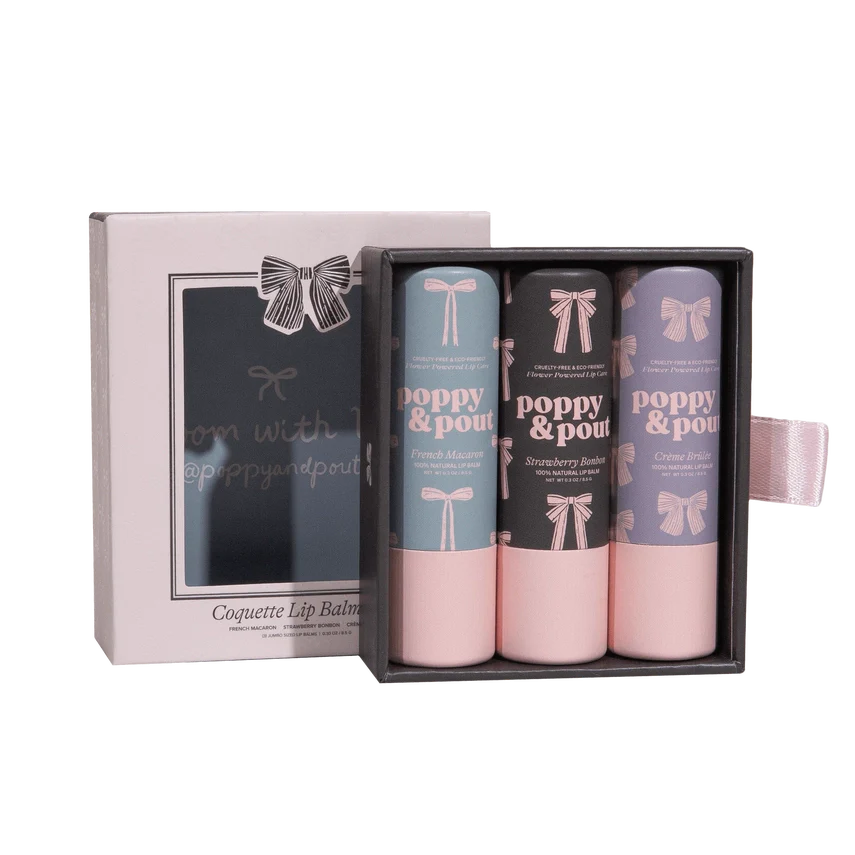 Coquette Lip Balm Trio
