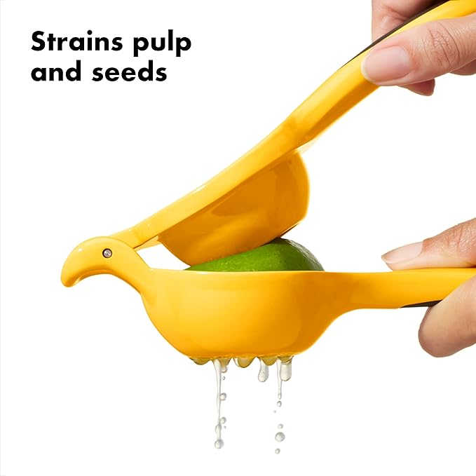 Citrus Juicer - Lemon Lime Juicer Squeezer Yellow by Homeportonline