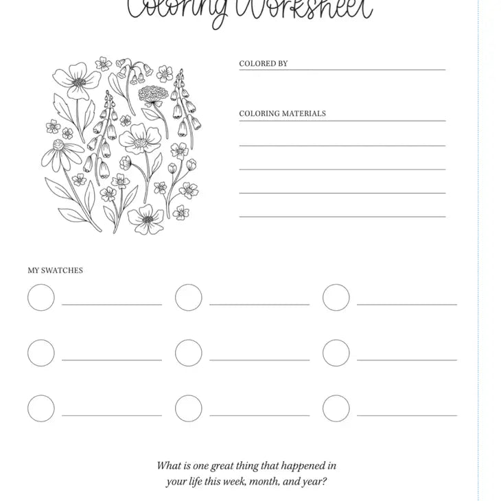 On The Bright Side Coloring Book by Wild Lark