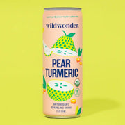 Pear Turmeric Sparkling Antioxidant Drink by Wild Lark