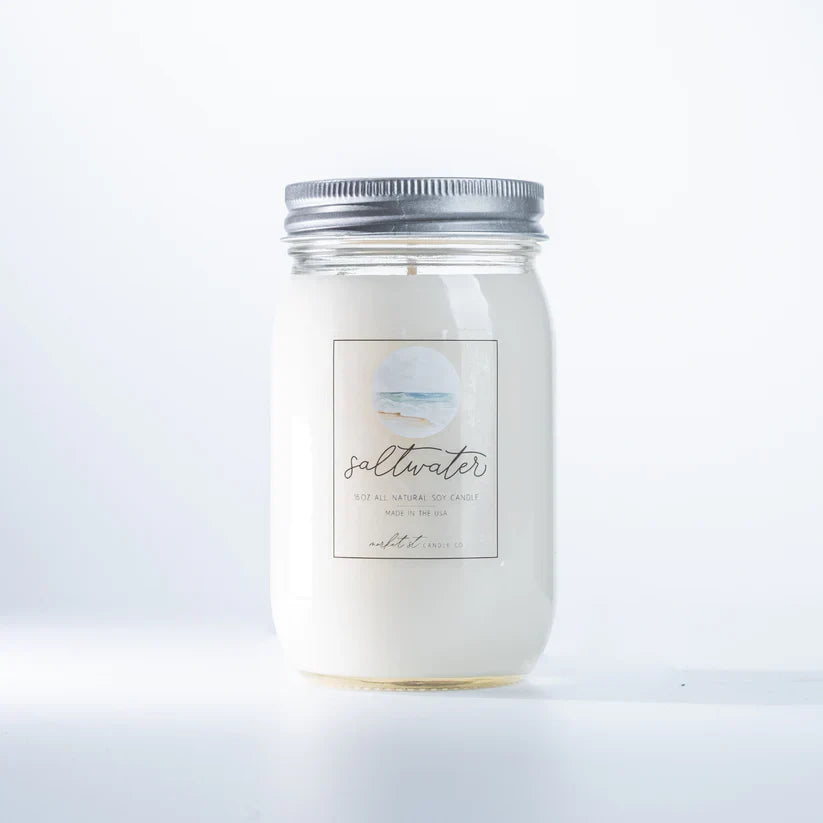 Soy Candle - 16oz - Salt Water by Homeportonline