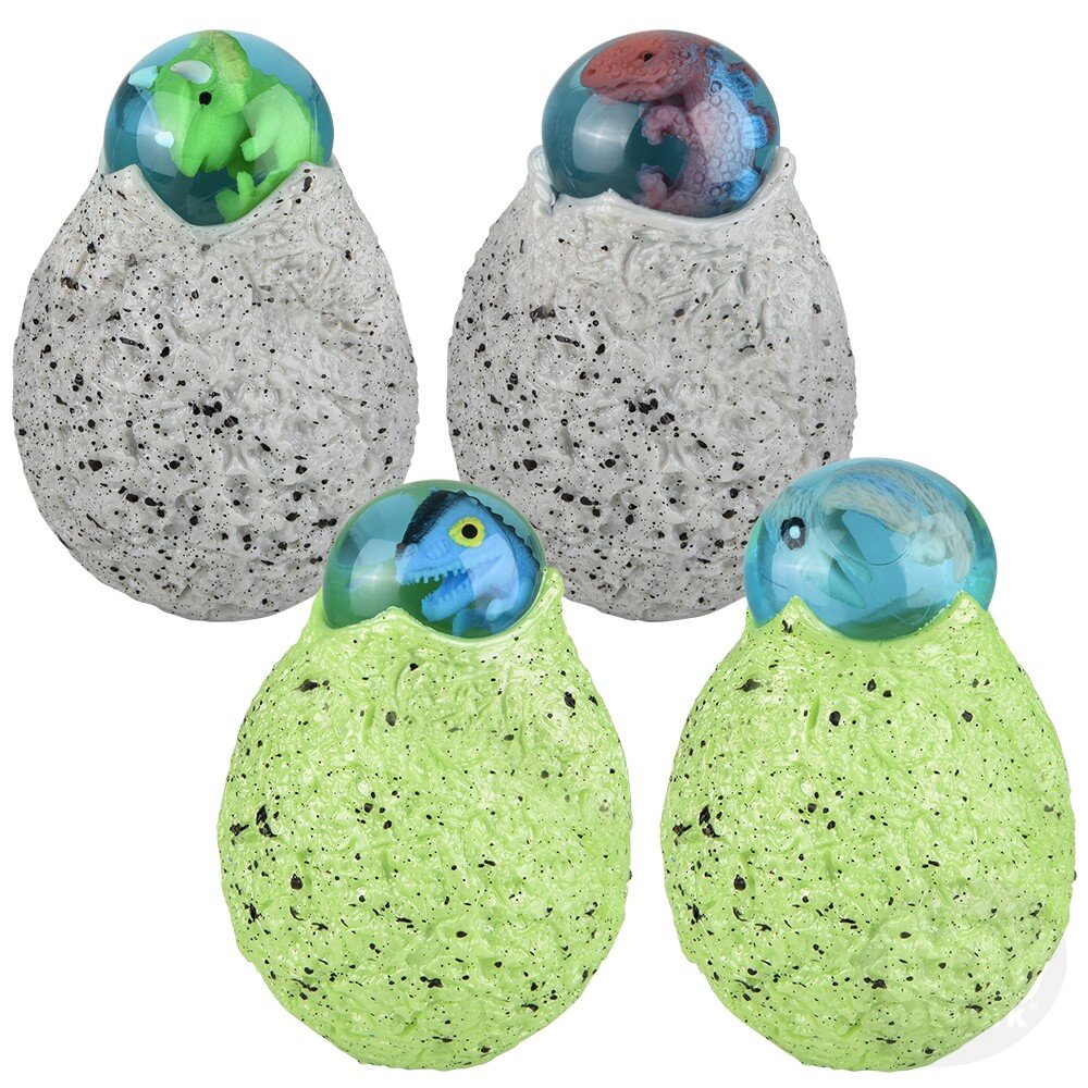 Dinosaur Squeeze Egg 2.5" (Sold Individually) by Homeportonline