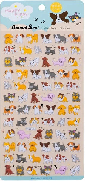 Stickers Puppy Puffy by Homeportonline
