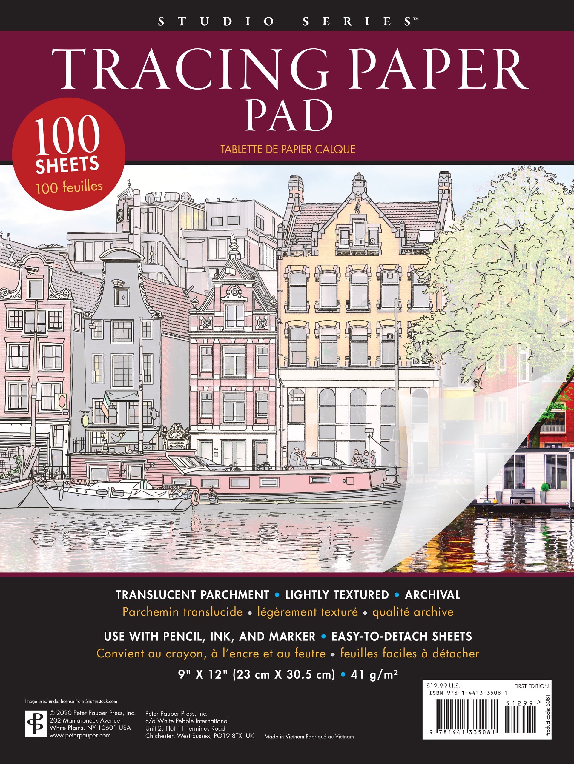 Art Center Pad Tracing Paper 100 Sheets by Homeportonline