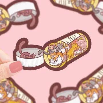 Turtle's Soup Vinyl Stickers