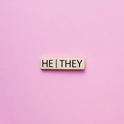 He/They Pronoun Pin
