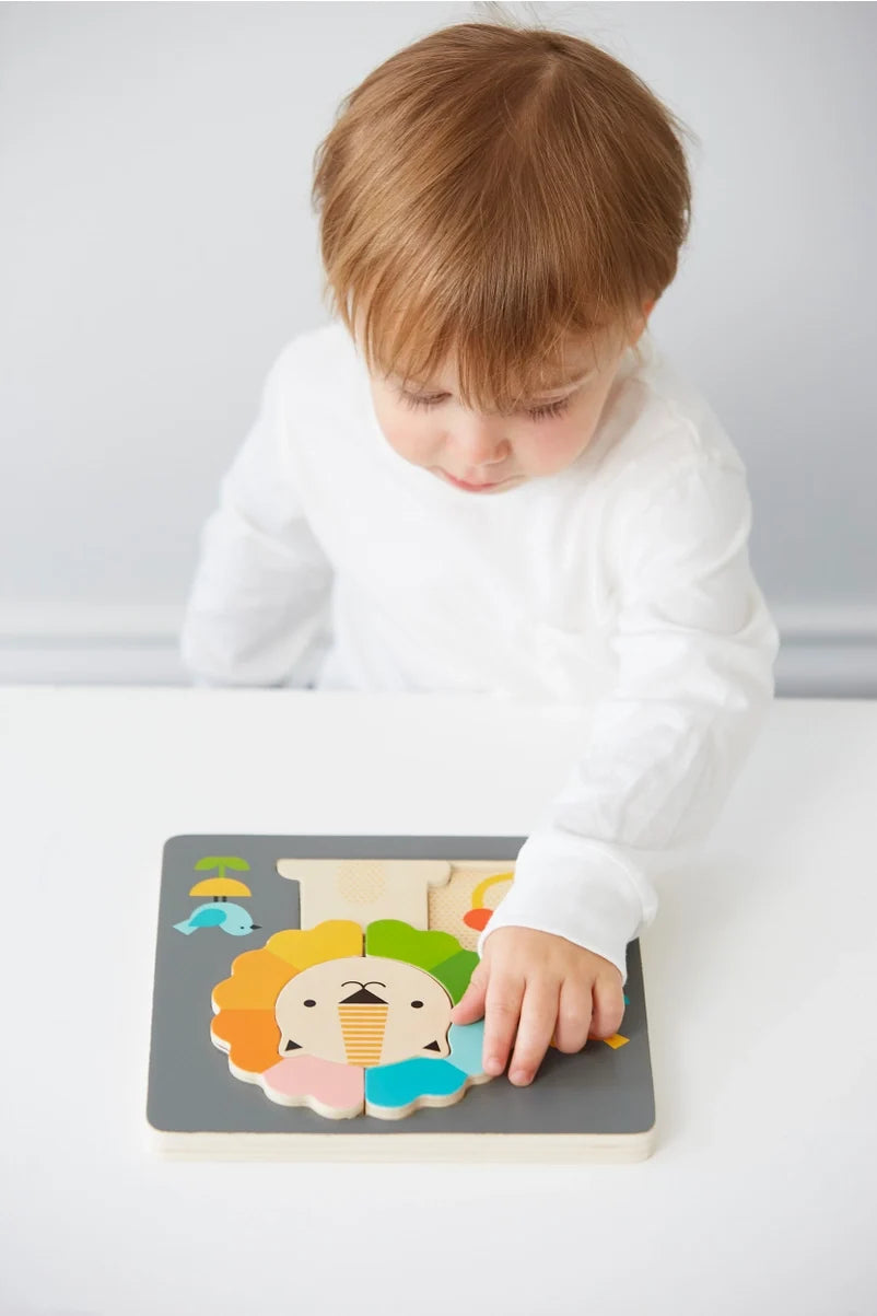 Little Lion Chunky Wood Puzzle
