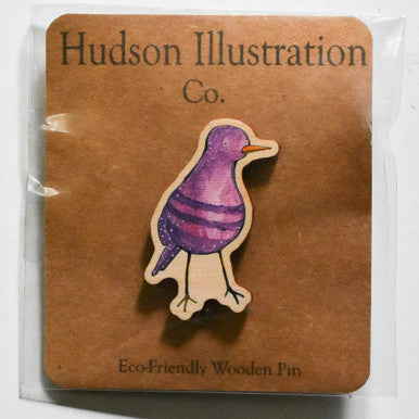 Hudson Illustration Pins and Magnets