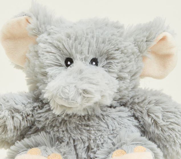 Warmies Junior Elephant Gray 9" by Homeportonline