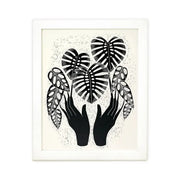 8" x 10" Monstera Magic Art Print by Wild Lark
