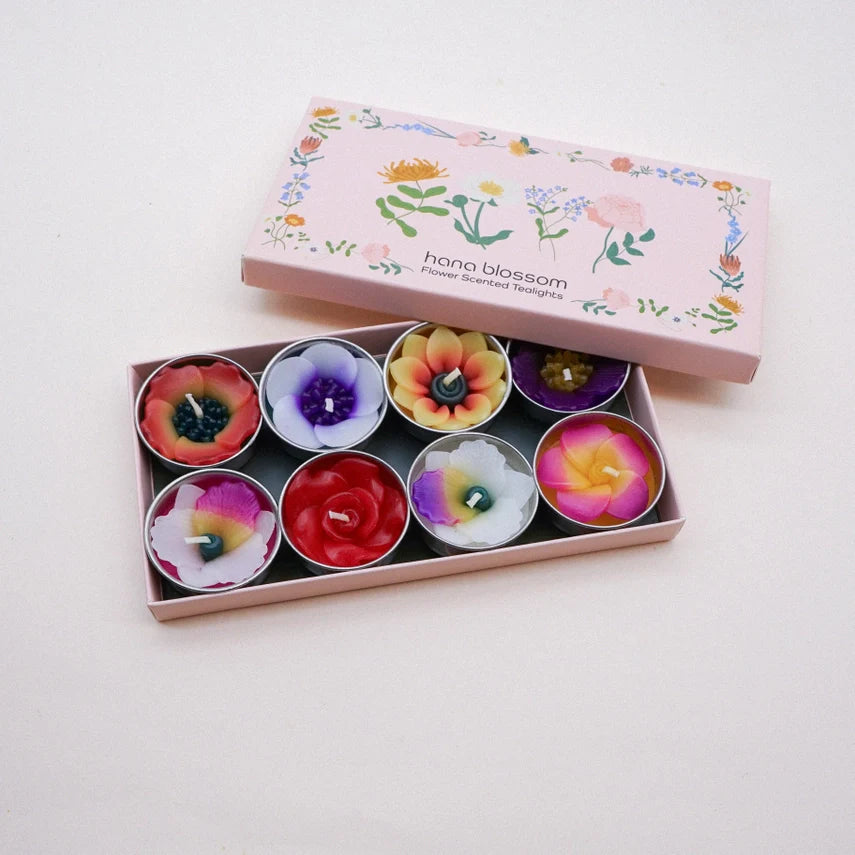 Handmade Scented Flower Tealights