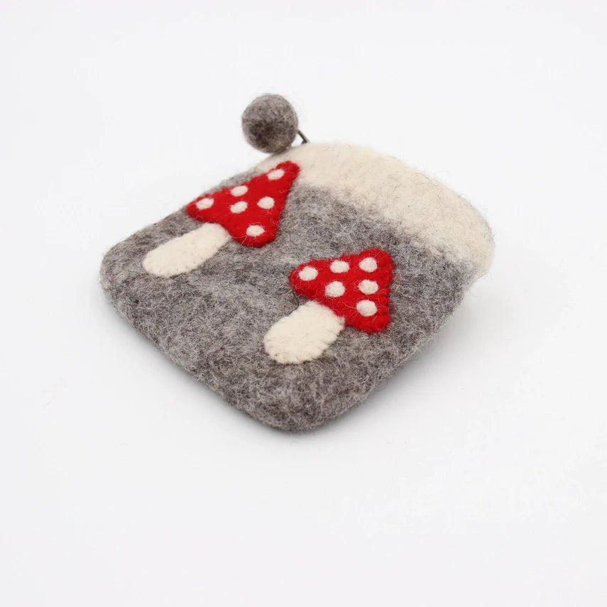 Handmade Wool Felt Pouch