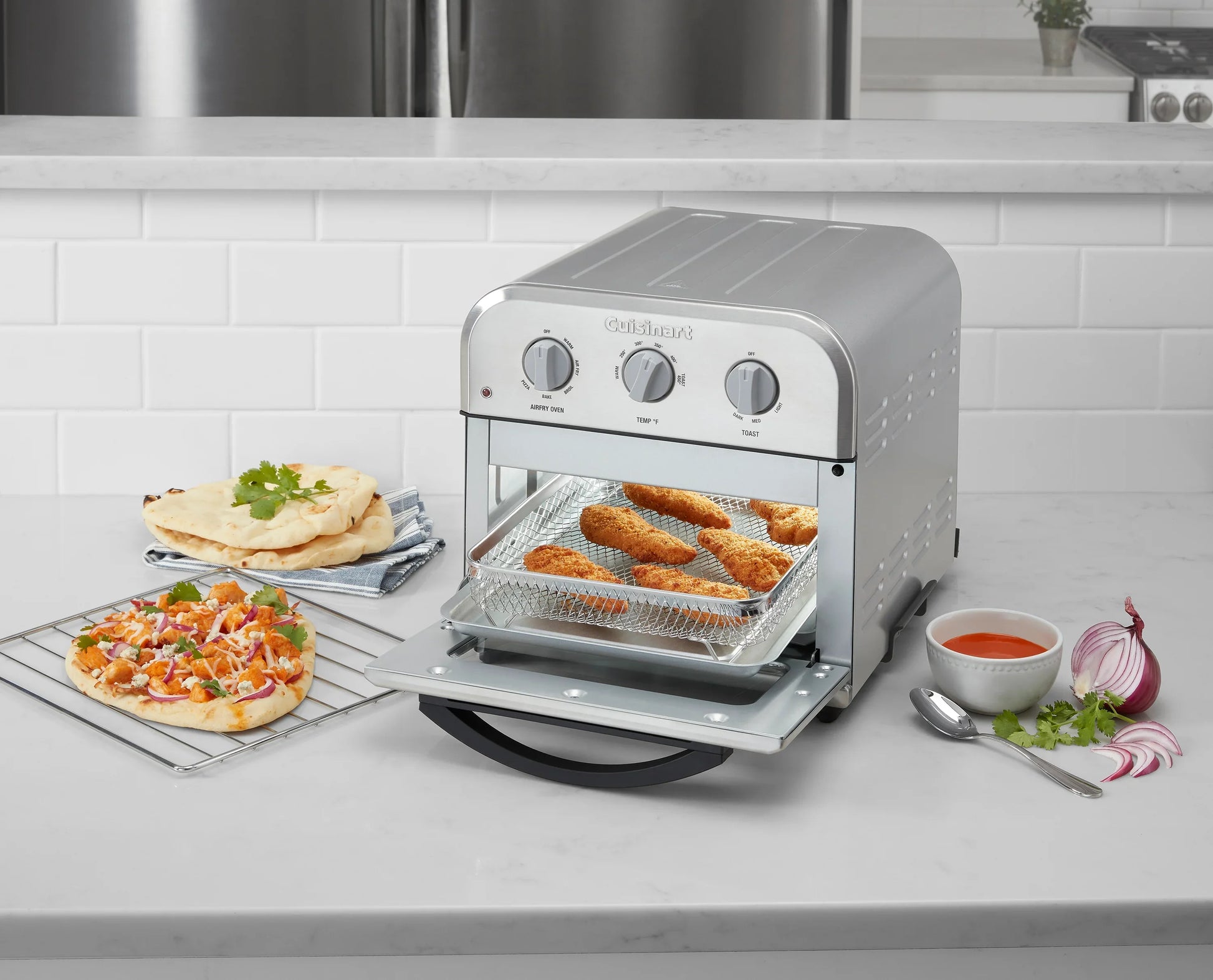 Kitchen Appliance - Compact Air Fryer/Toaster Oven by Homeportonline