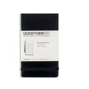 Leuchtturm1917 333843 Reporter Notepad Pocket (a6), 94 Numbered Pages, Black, Sq