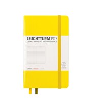 Leuchtturm1917 Lemon, Pocket, ruled by Leuchtturm1917