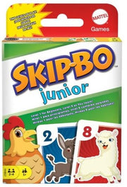 Skip-Bo Junior Card Game for Kids and Game Night  2 Levels of Play & Kids Can Grow as They Learn