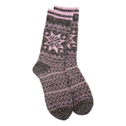 Socks - Weekend Holiday Confetti Crew OS Pink Multi by Homeportonline