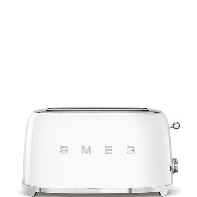 50's Retro Style Aesthetic 4 Slice Toaster – White by Homeportonline