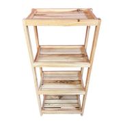 Pine Shelf 4 Tiered 20in Wide 45in Tall by Homeportonline