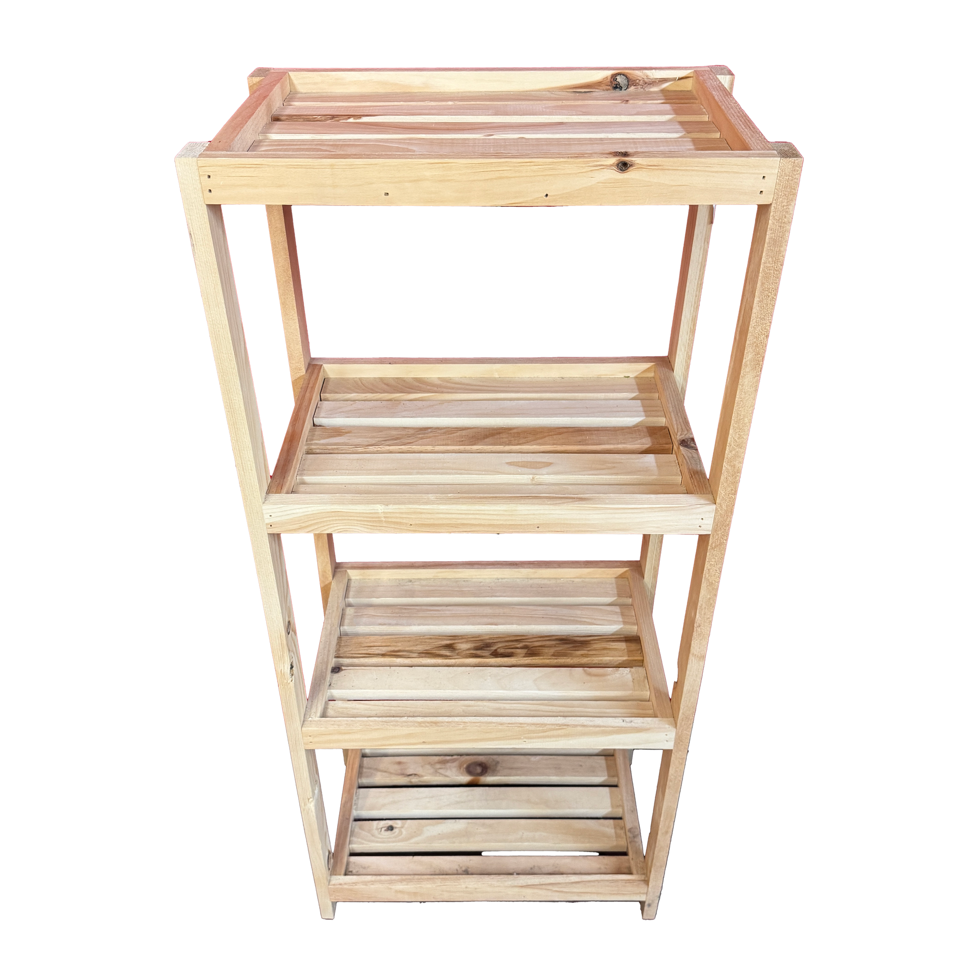 Pine Shelf 4 Tiered 20in Wide 45in Tall by Homeportonline