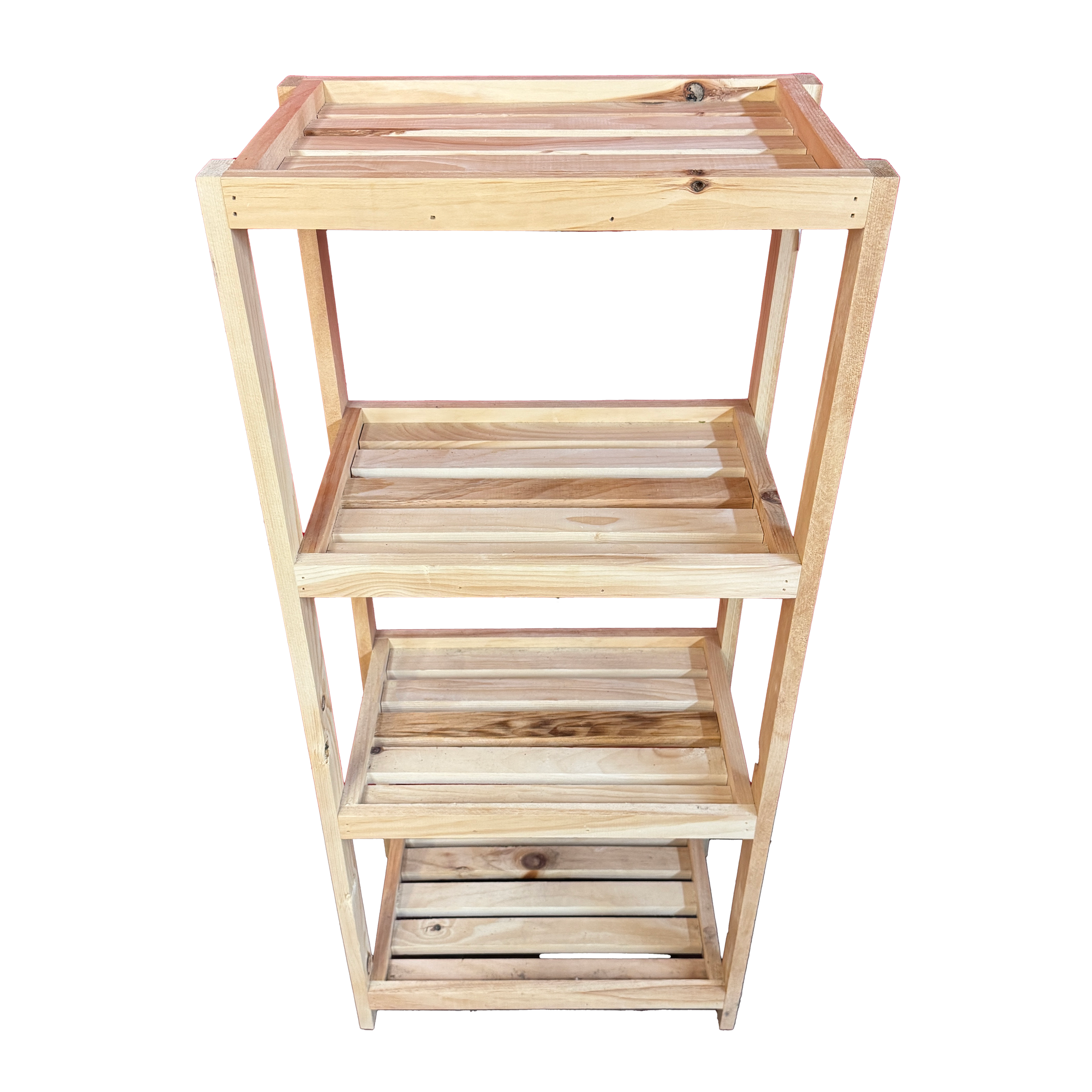 Pine Shelf 4 Tiered 20in Wide 45in Tall by Homeportonline