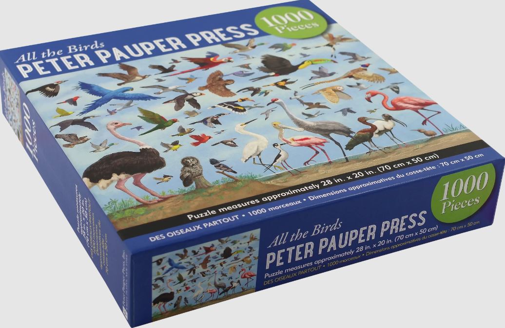 Puzzle 1000 Piece All the Birds by Homeportonline