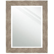 Mirror Rectangle Barnwood Finish 23.25in X 29in Overall by Homeportonline