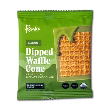 Sale!Macha Waffle Cone White Chocolate Bar