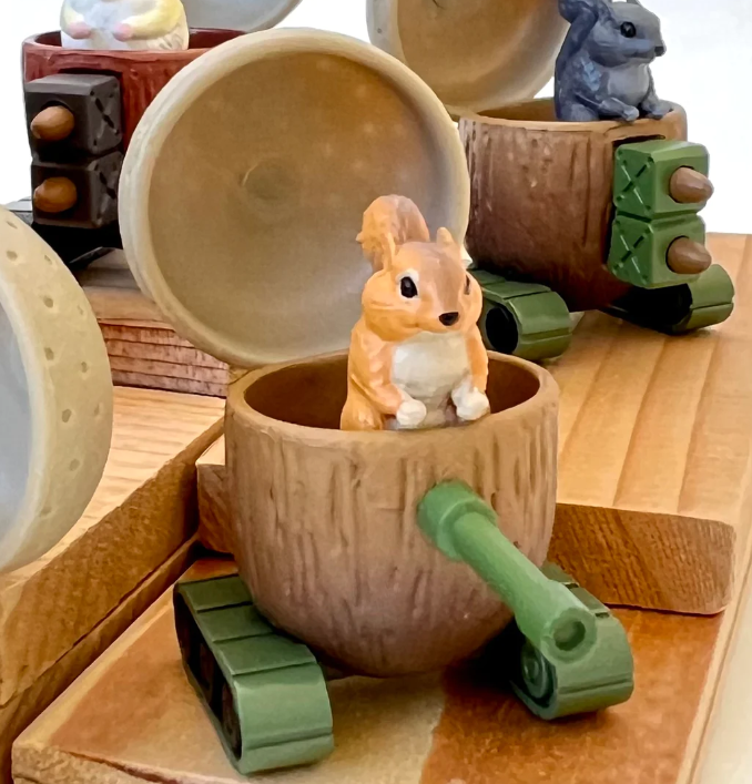 Gashapon Capsule Teen & Up Acorn Tank (Sold As An Individual Capsule) by Homeportonline