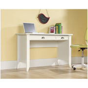 Shoal Creek Computer Desk Soft White Finish by Homeportonline