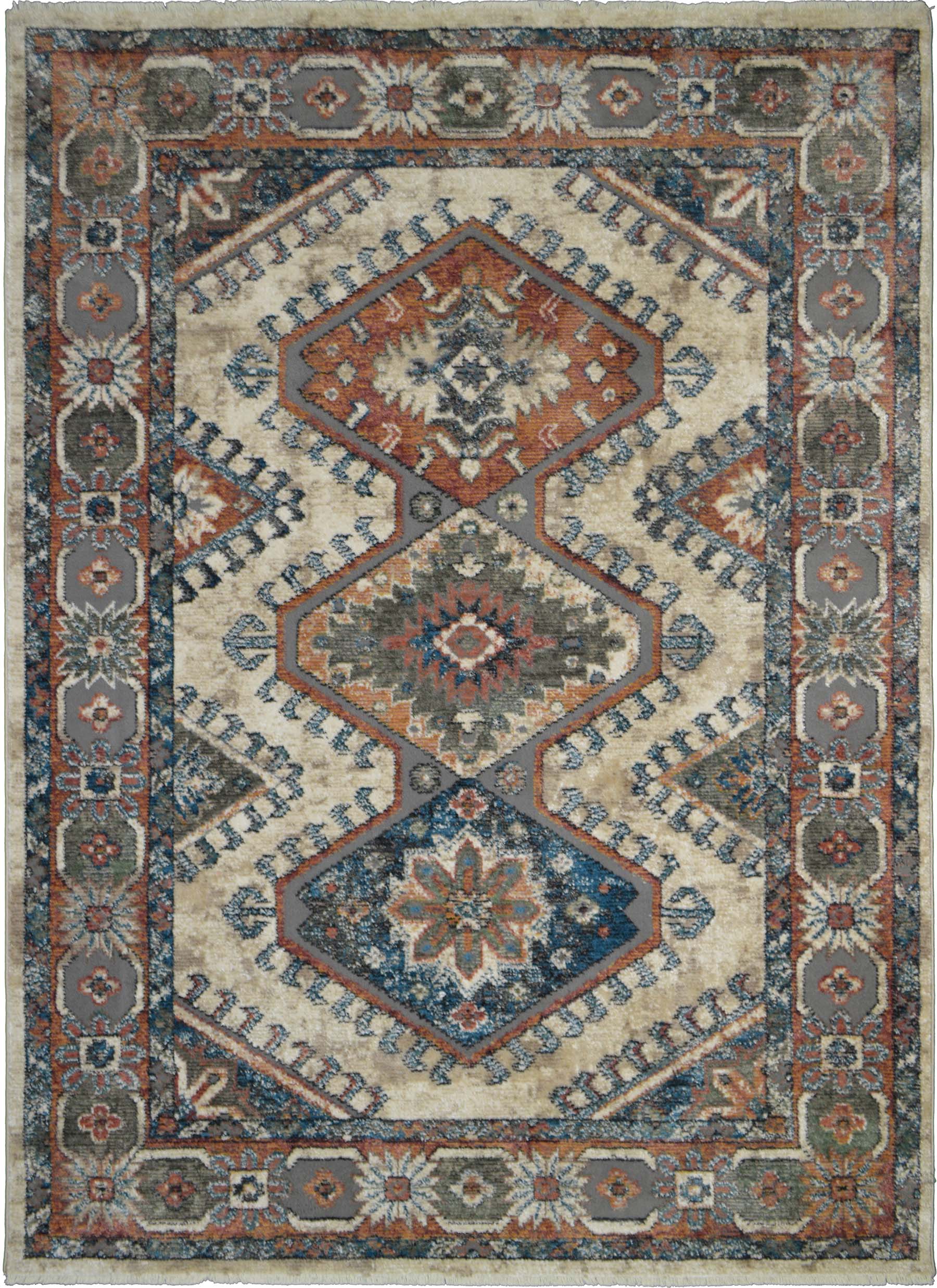Oxford Sahara Rug Ivory 5'3" x 7'1" by Homeportonline